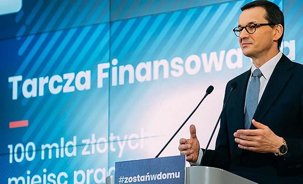 Morawiecki: 57% polskich firm otrzymało wsparcie w ramach tarczy antykryzysowej i finansowej