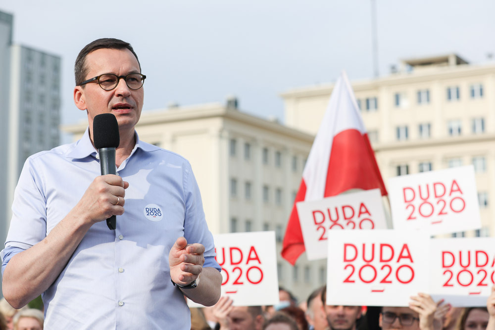 Morawiecki w Rzeszowie: Bez zwycięstwa Andrzeja Dudy w 2015 roku nie byłoby nas tutaj, ale mam także groźniejszy przekaz... 1