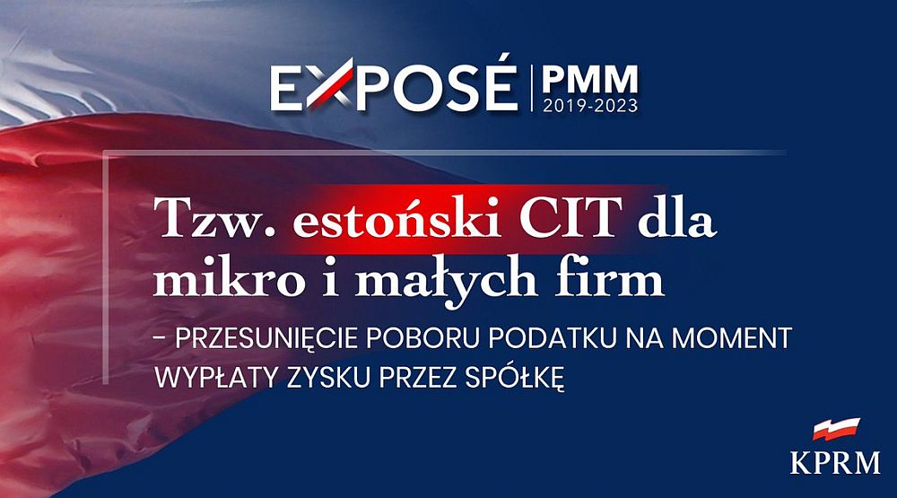 podatek CIT firmy o obrotach 50 milionów złotych morawiecki