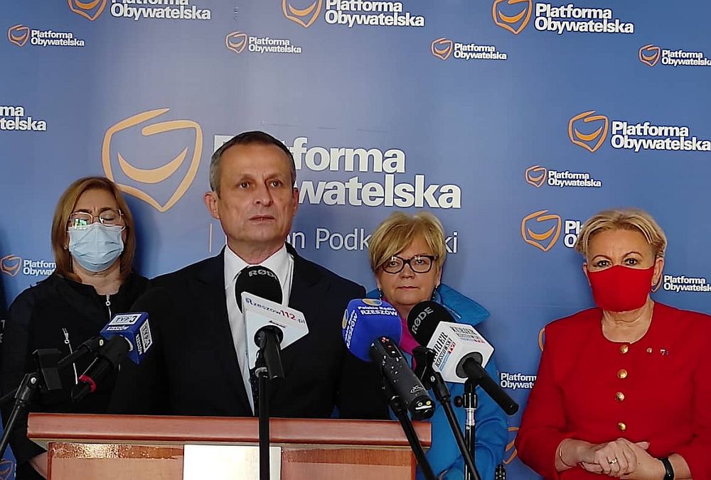 Zdzisław Gawlik ponownie przewodniczącym Platformy Obywatelskiej na Podkarpaciu 1
