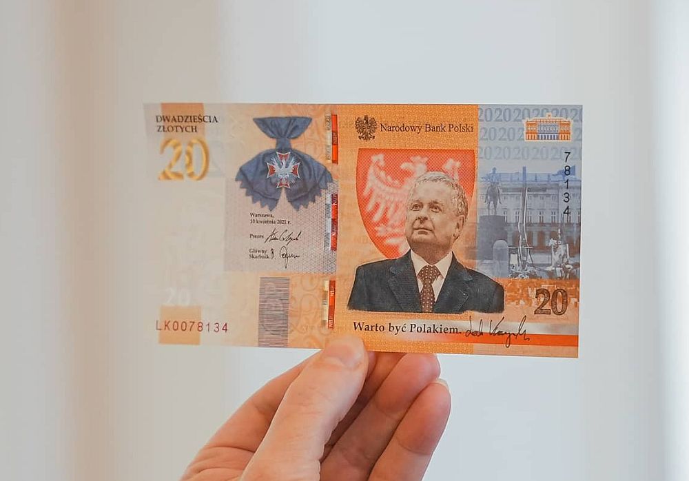 lech kaczyński banknot kolekcjonerski