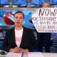 kanał 1 Marina Owsiannikowa protest dziennikarka wojna ukraina