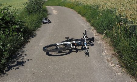 wypadek rowerzysta 2022 liczba