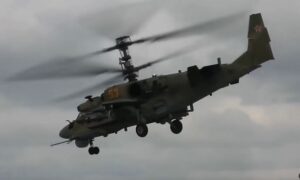 śmigłowiec ka-52 helikopter ukraina wojna
