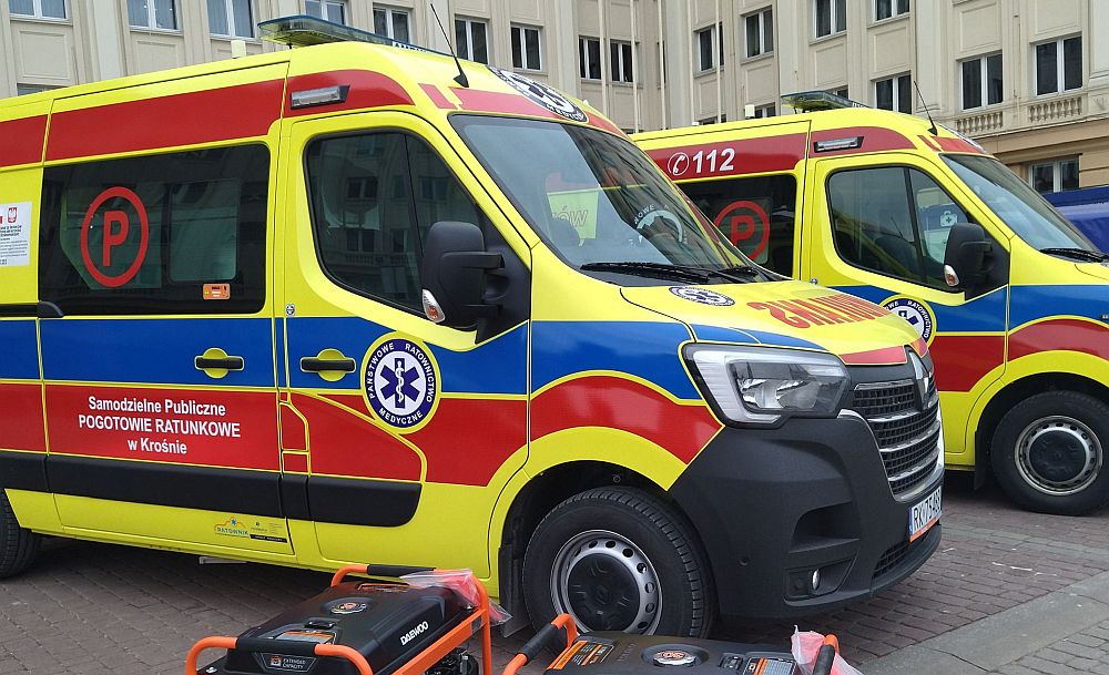 ambulans rzeszów krosno