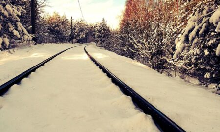 lód linia kolejowa
