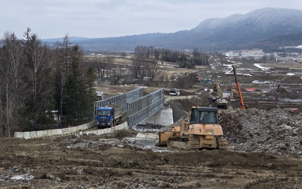 S19 Dukla – Barwinek w budowie: najtrudniejszy odcinek Via Carpatia nabiera kształtów